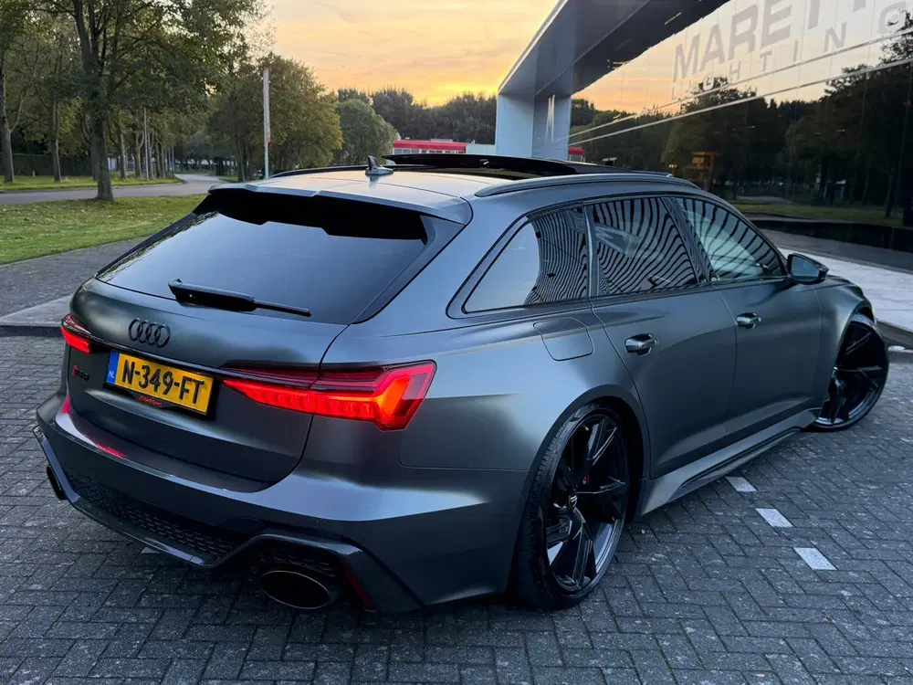 Audi A6 RS6 4.0 Tfsi V8 2020 MatGrijs uit 2020, foto 12
