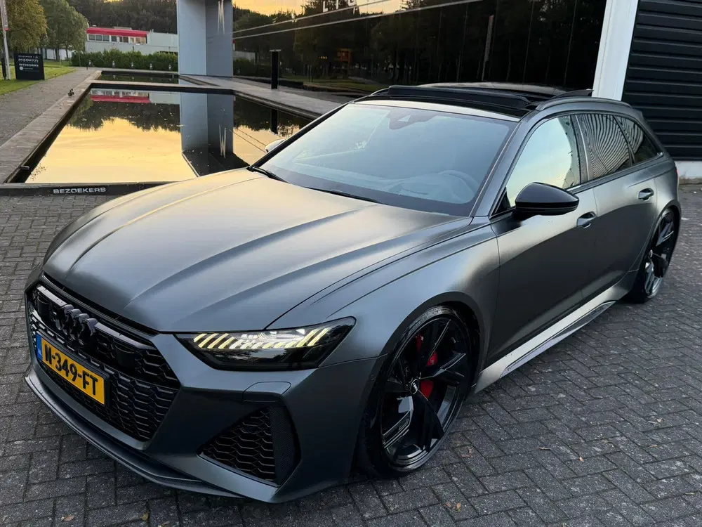 Audi A6 RS6 4.0 Tfsi V8 2020 MatGrijs uit 2020, foto 3