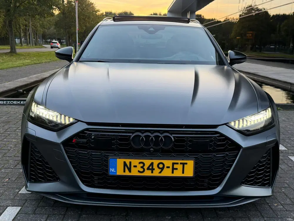 Audi A6 RS6 4.0 Tfsi V8 2020 MatGrijs uit 2020, foto 4