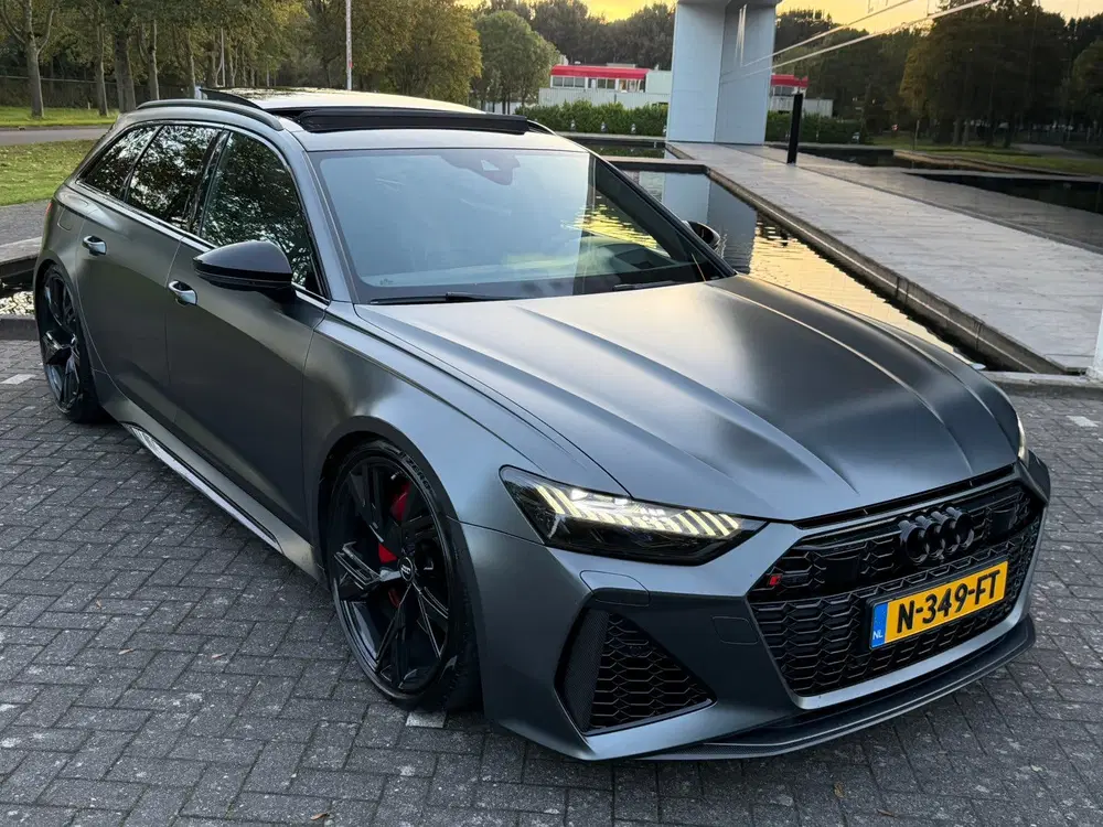 Audi A6 RS6 4.0 Tfsi V8 2020 MatGrijs uit 2020, foto 5