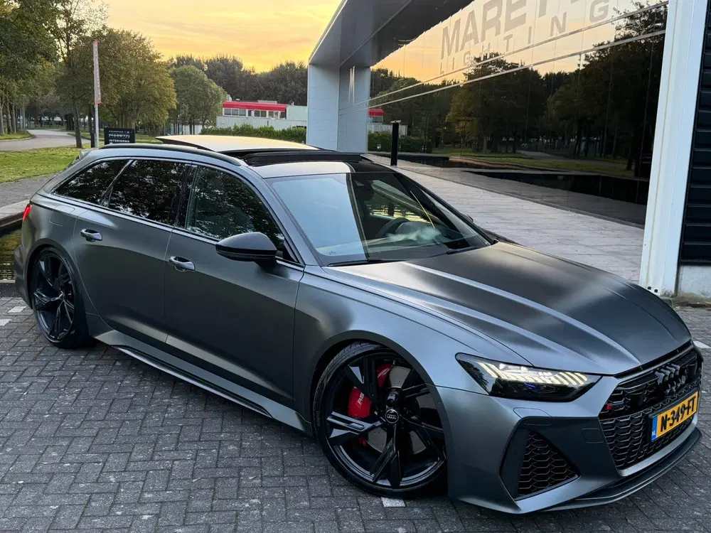 Audi A6 RS6 4.0 Tfsi V8 2020 MatGrijs uit 2020, foto 6
