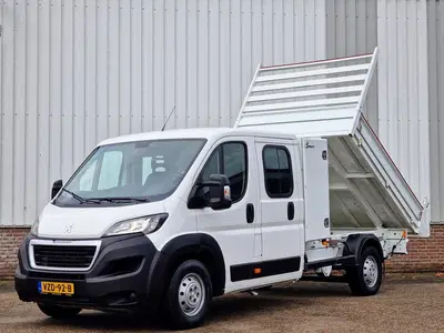 Peugeot Boxer 2.2 BlueHDi 140pk Kipper*Pick-up*DC*Dubbel uit 2021