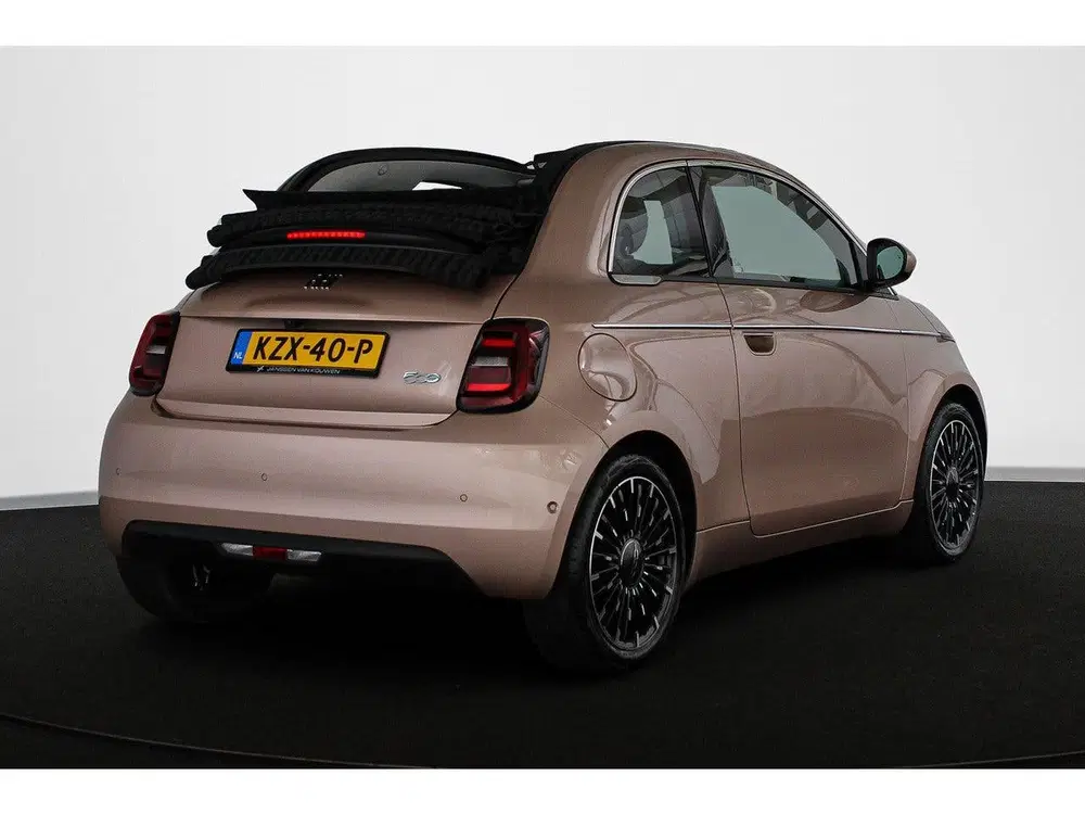 Fiat 500C La Prima 42 kWh Cabrio Leder Stoelverwarmi uit 2024, foto 3