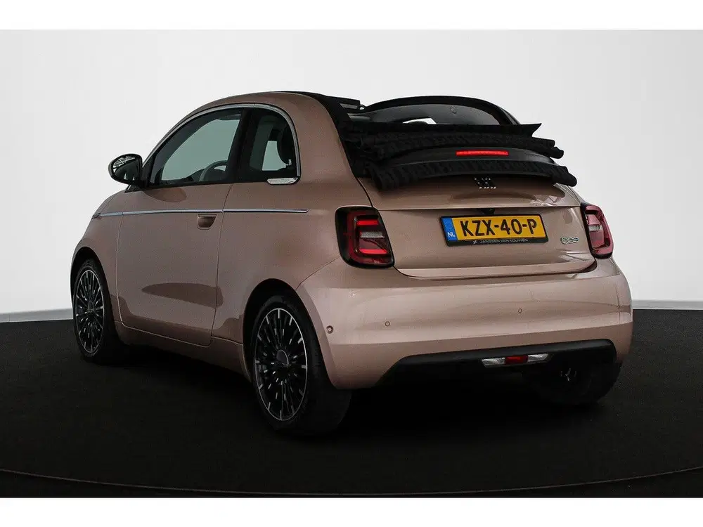 Fiat 500C La Prima 42 kWh Cabrio Leder Stoelverwarmi uit 2024, foto 4