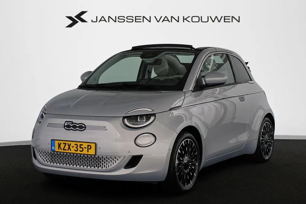 Fiat 500C La Prima 42 kWh Cabrio Leder Stoelverwarmi uit 2024