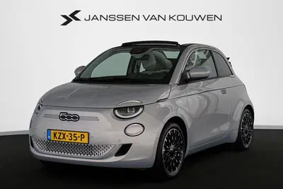 Fiat 500C La Prima 42 kWh Cabrio Leder Stoelverwarmi uit 2024