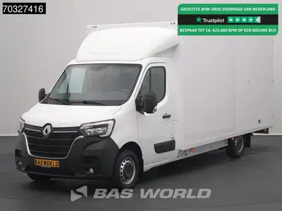 Renault Master 165PK BPM VRIJ Lowliner Bakwagen Navi LED uit 2024