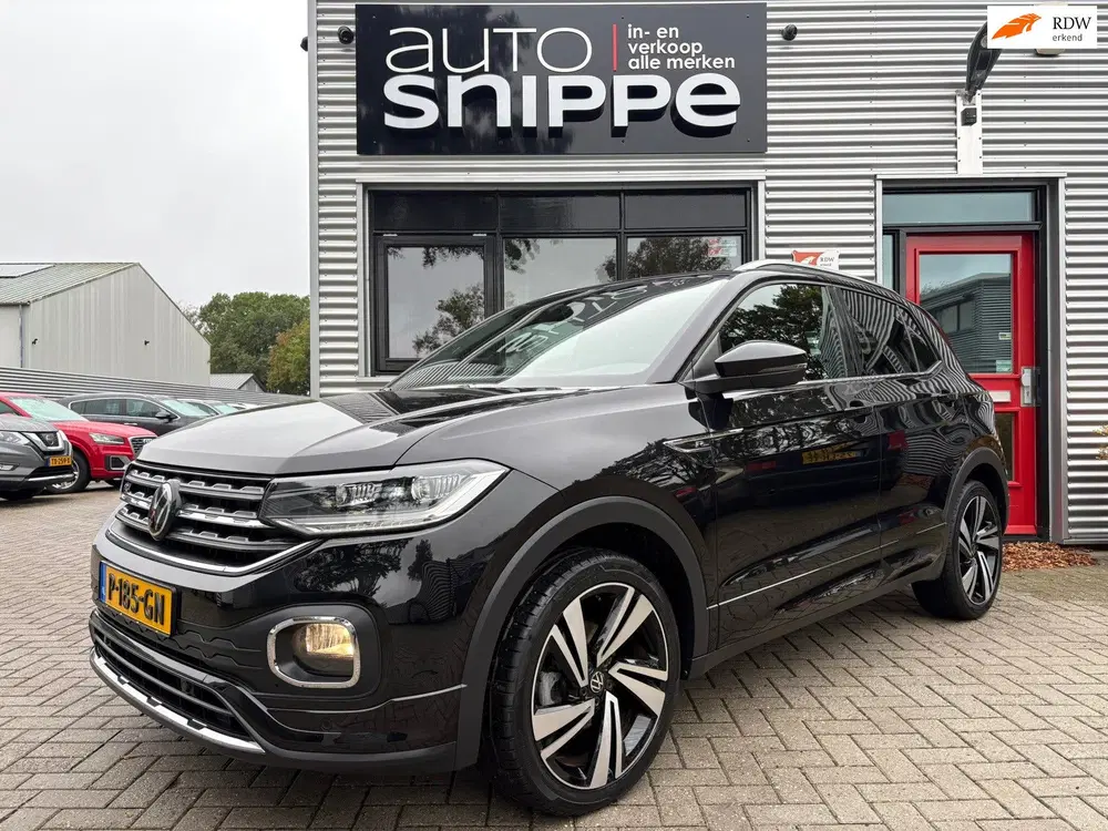 Volkswagen T-Cross 1.0 TSI R-Line -VIRTUAL COCKPIT-DODE HOEK uit 2021