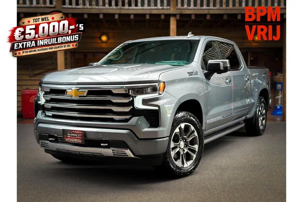 Chevrolet Silverado USA High Country 6.2 V8 420 PK BPM VRIJ uit 2024