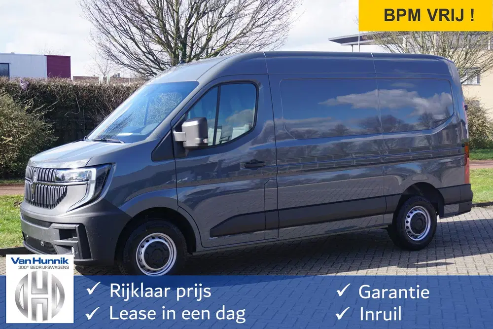 Renault Master T35 170PK L2H2 BPM VRIJ 10" R-Link Navi uit 2024