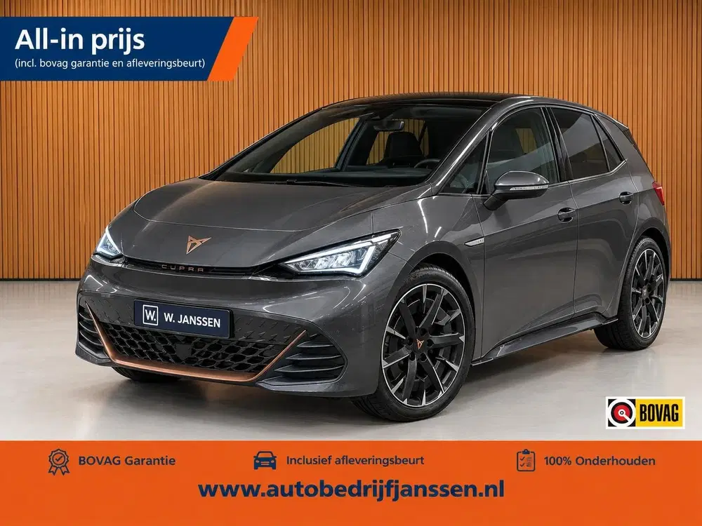Cupra Born 82 kWh electrische stoelen uit 2022