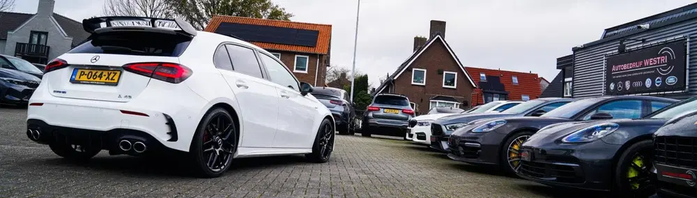 Mercedes-Benz A-Klasse AMG 45 4MATIC+ Premium Plus uit 2021, foto 3