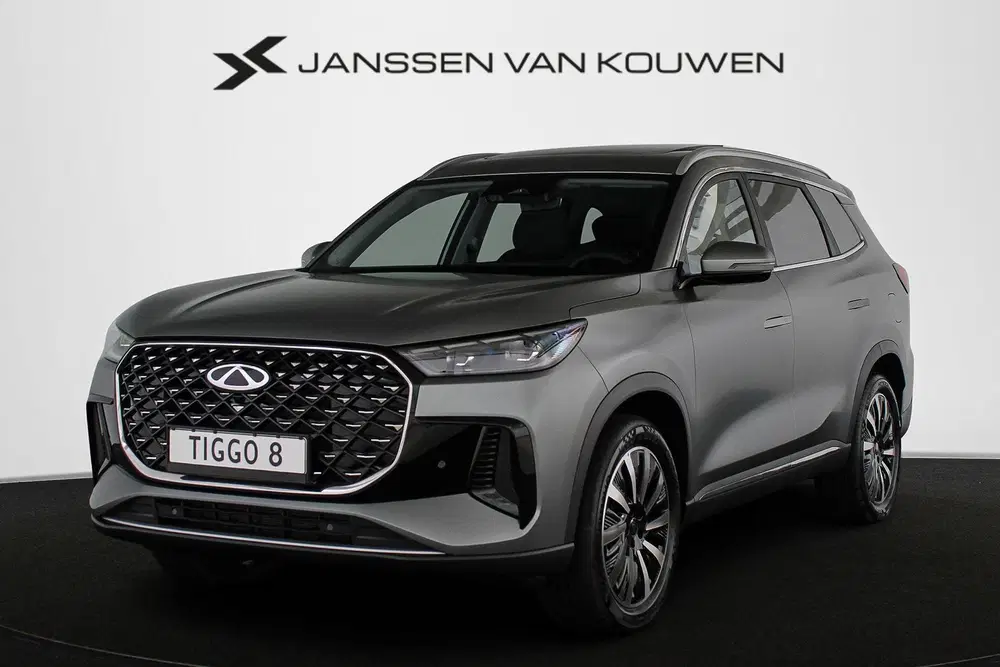 Chery Tiggo 8 Unique 7-peroons PHEV Panoramadak uit 2026