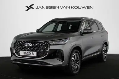 Chery Tiggo 8 Unique 7-peroons PHEV Panoramadak uit 2026