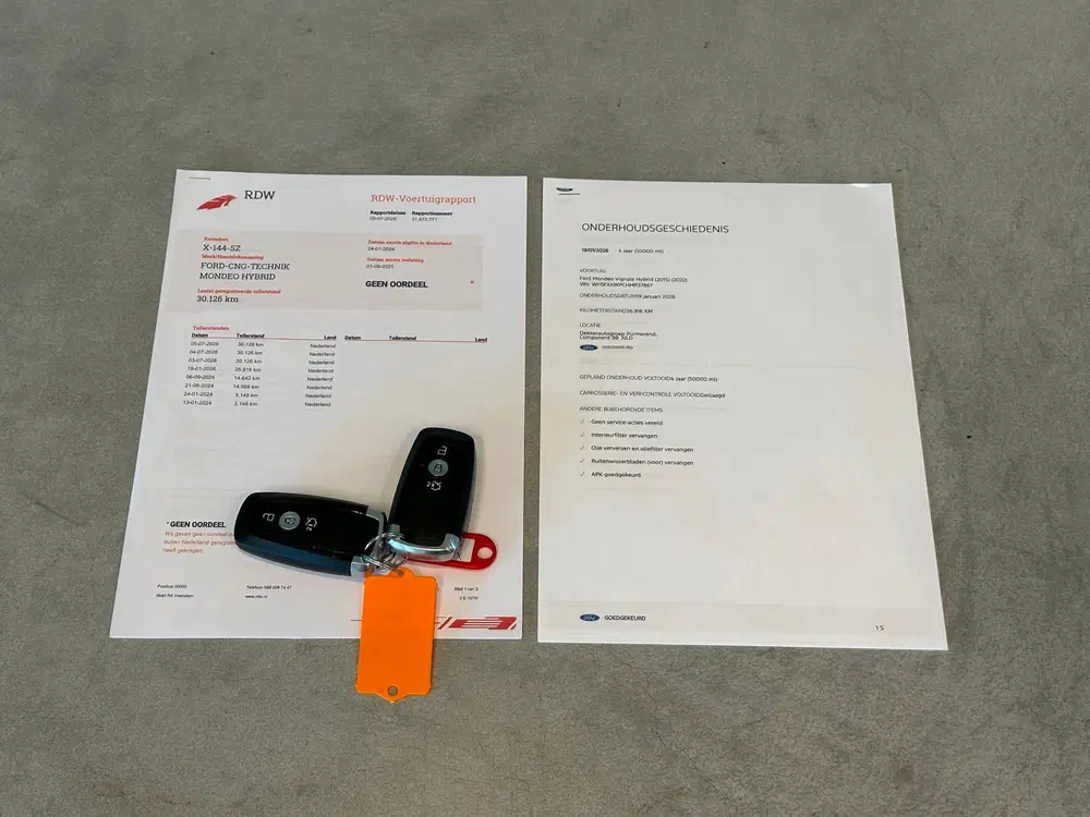 Ford Mondeo 2.0 IVCT HEV AUTOMAAT VINGNALE-uitv uit 2021, foto 4