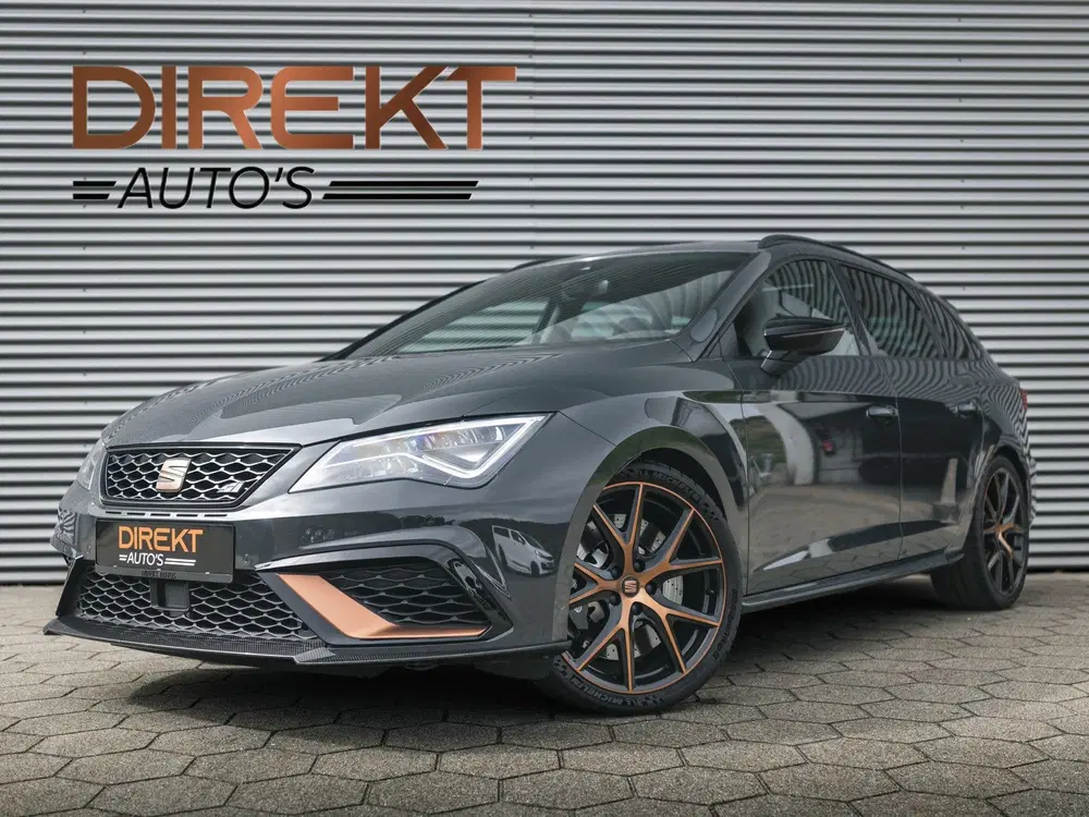 SEAT Leon 2.0 TSI CUPRA R 4DRIVE BLACKNESS GREY CARB uit 2019