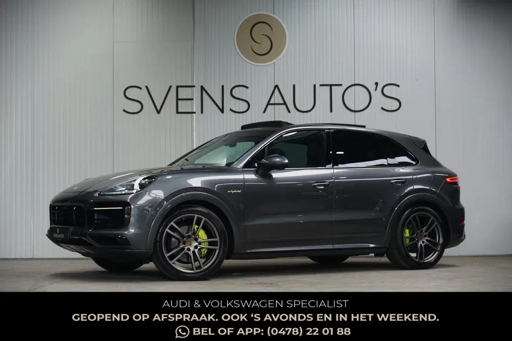 Porsche Cayenne 3.0 E-Hybrid Sport Design uit 2021