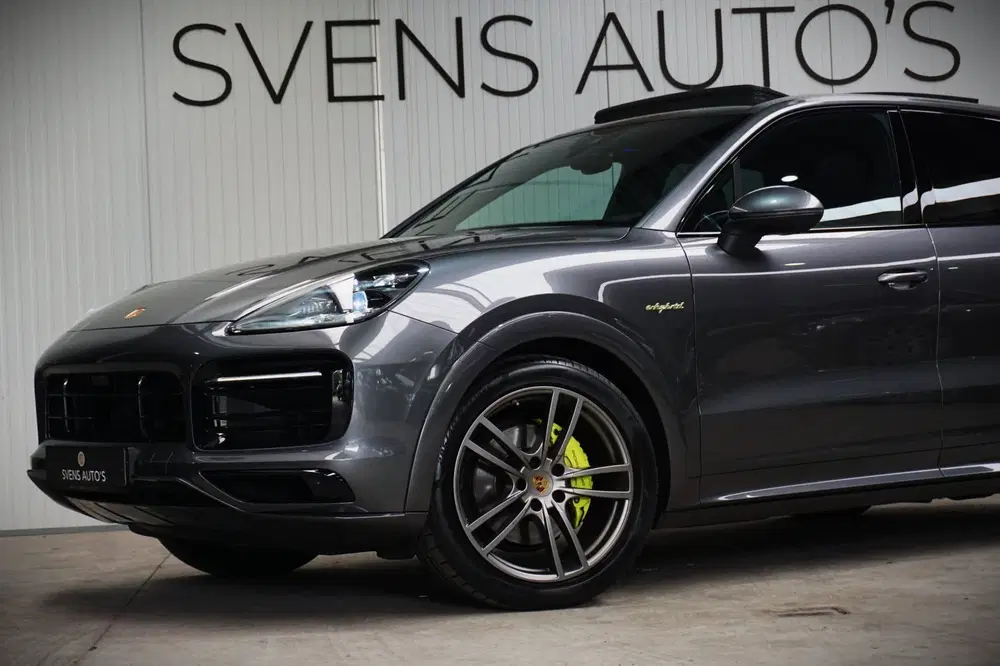 Porsche Cayenne 3.0 E-Hybrid Sport Design uit 2021, foto 14