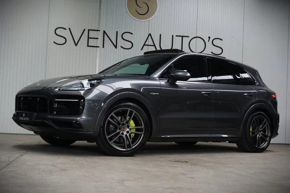 Porsche Cayenne 3.0 E-Hybrid Sport Design uit 2021, foto 8