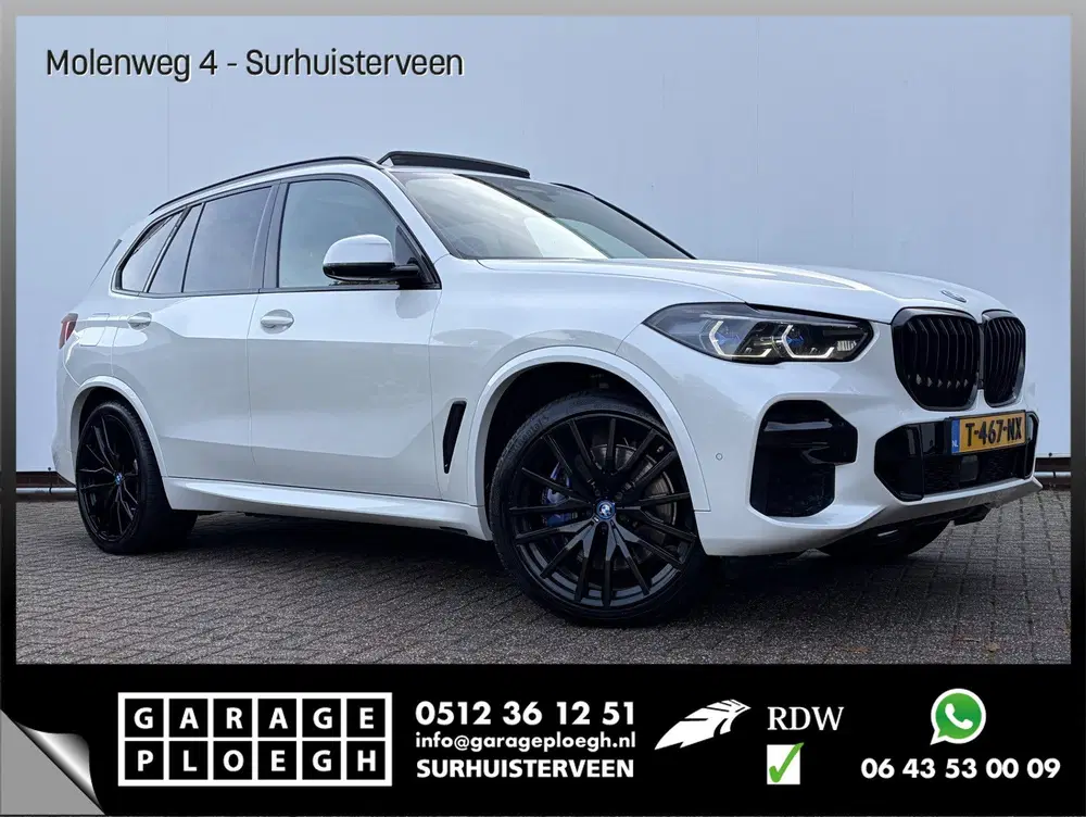 BMW X5 xDrive45e High Executive M-Sport 4WS Pano uit 2022