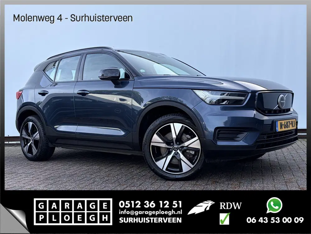 Volvo XC40 Recharge Plus SOH 95% Warmtepomp Elek.Trek uit 2021