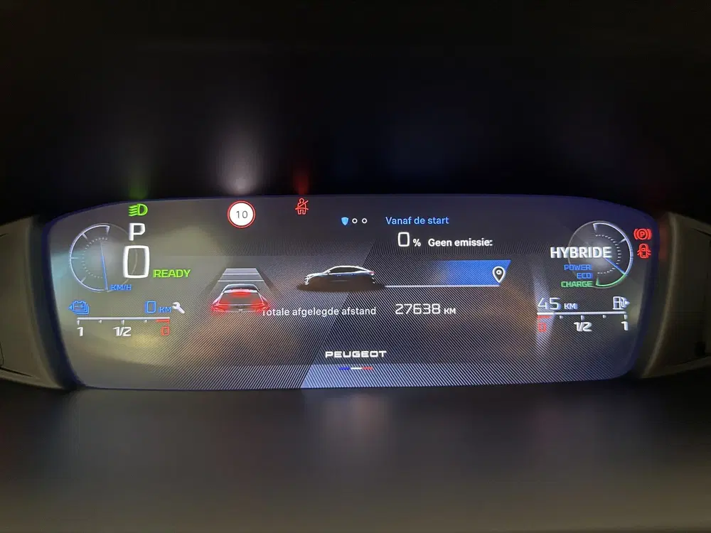 Peugeot 408 1.6 HYbrid Allure 180 EAT8 Navigatie Full uit 2024, foto 10