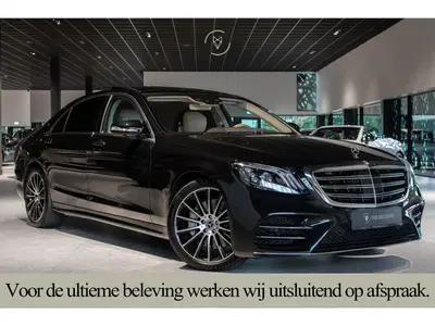 Mercedes-Benz S-Klasse 350d 4-M Lang AMG Plus Rij-assistenti uit 2020