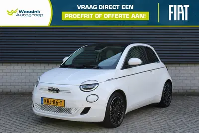Fiat 500 La Prima 42 kWh SOH 97.1% Panoramadak uit 2024