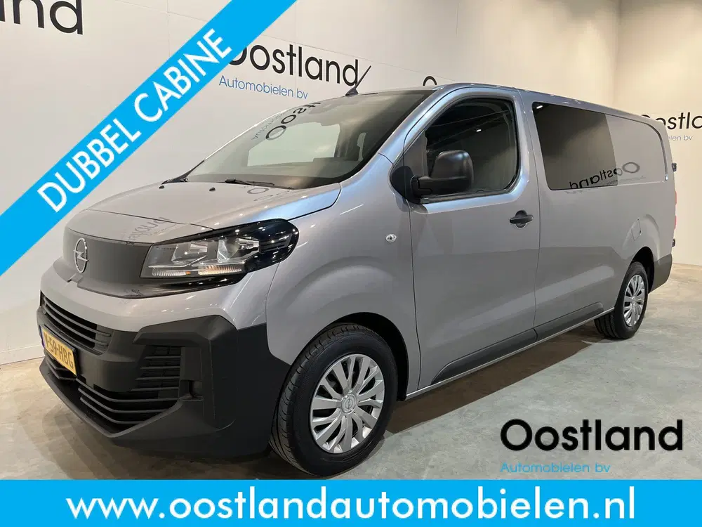 Opel Vivaro 2.0 145 PK L3 DC Dubbel Cabine 6 persoons uit 2024