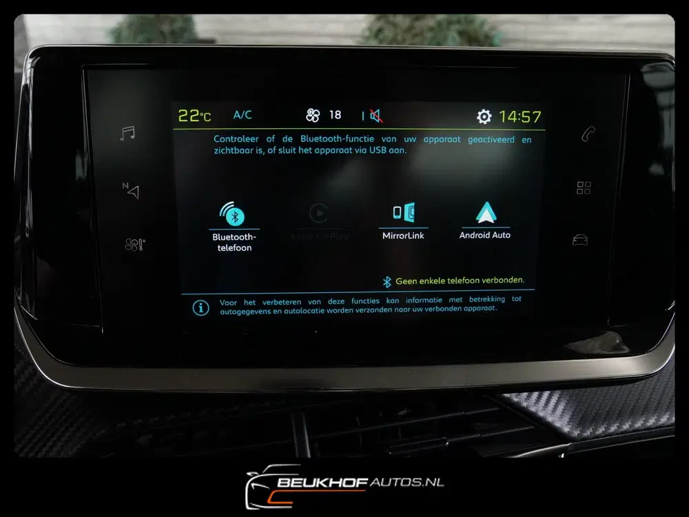 Peugeot 208 EV Active 50 kWh Carplay Navi Airco Soh90% uit 2021, foto 10