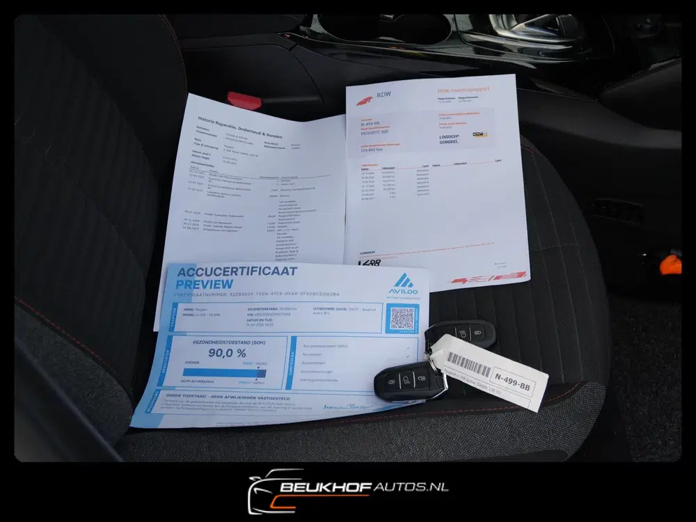 Peugeot 208 EV Active 50 kWh Carplay Navi Airco Soh90% uit 2021, foto 4