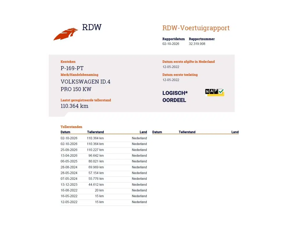 Volkswagen ID.4 82kWh 204PK SOH 98% Navi Camera Adap.Cruis uit 2022, foto 10