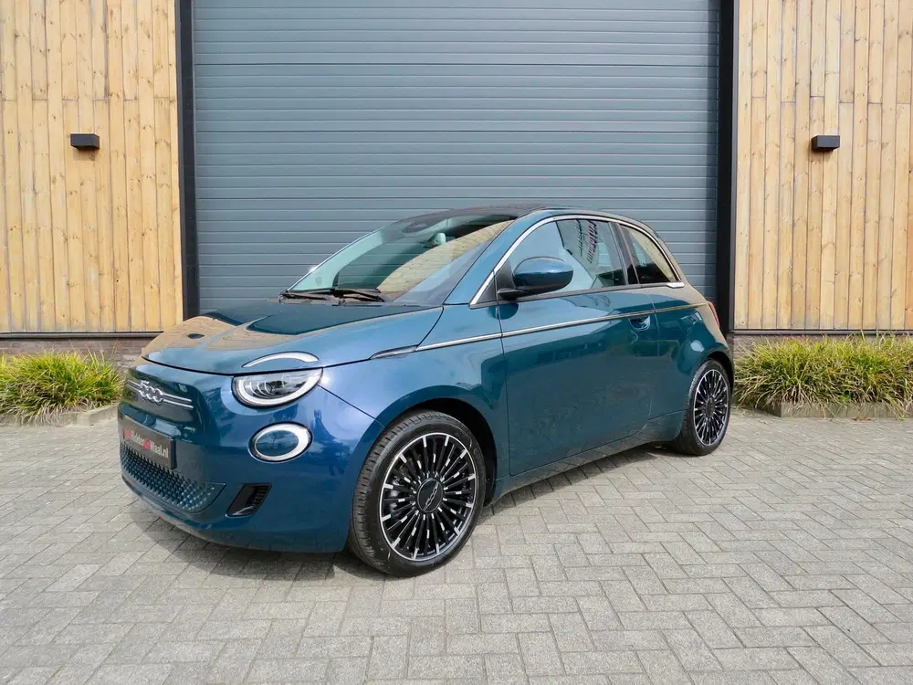 Fiat 500e La Prima 42 kWh cabrio *Carplay *Unieke kl uit 2020, foto 3