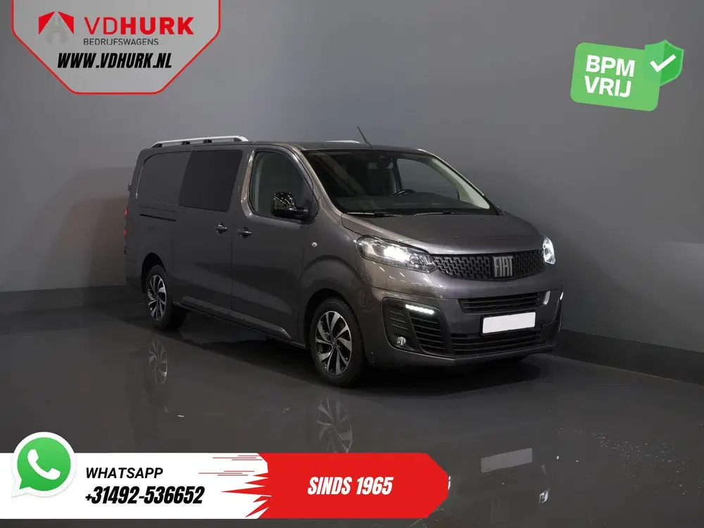 Fiat Scudo 2.0 MJ 180 pk Aut. DC Dubbel Cabine Xenon uit 2022