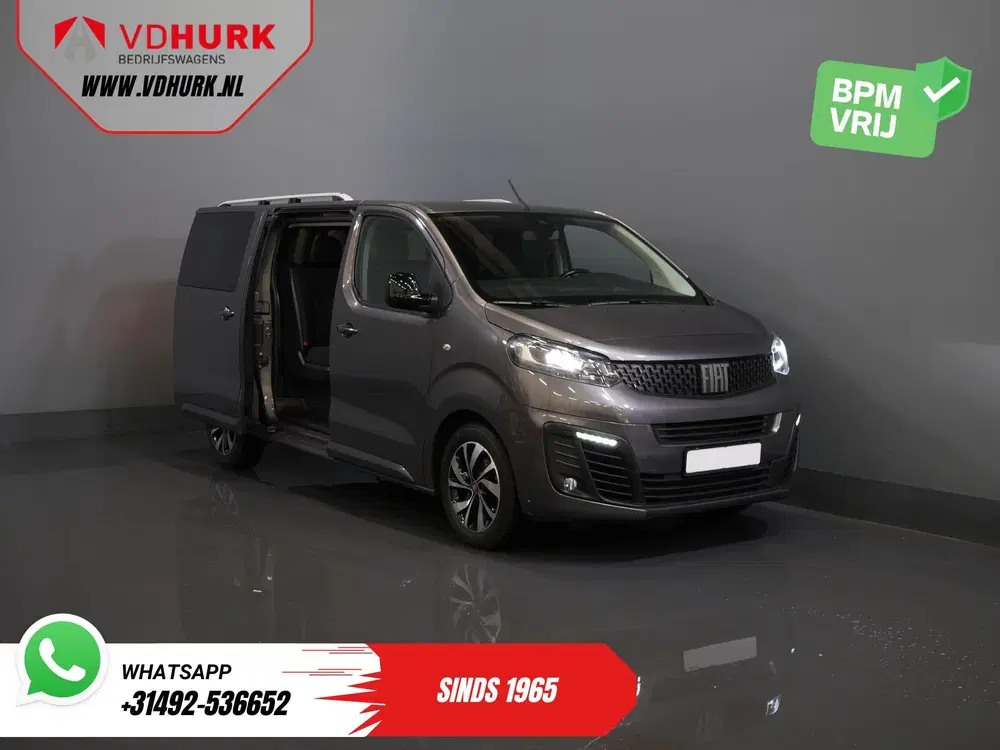 Fiat Scudo 2.0 MJ 180 pk Aut. DC Dubbel Cabine Xenon uit 2022, foto 9