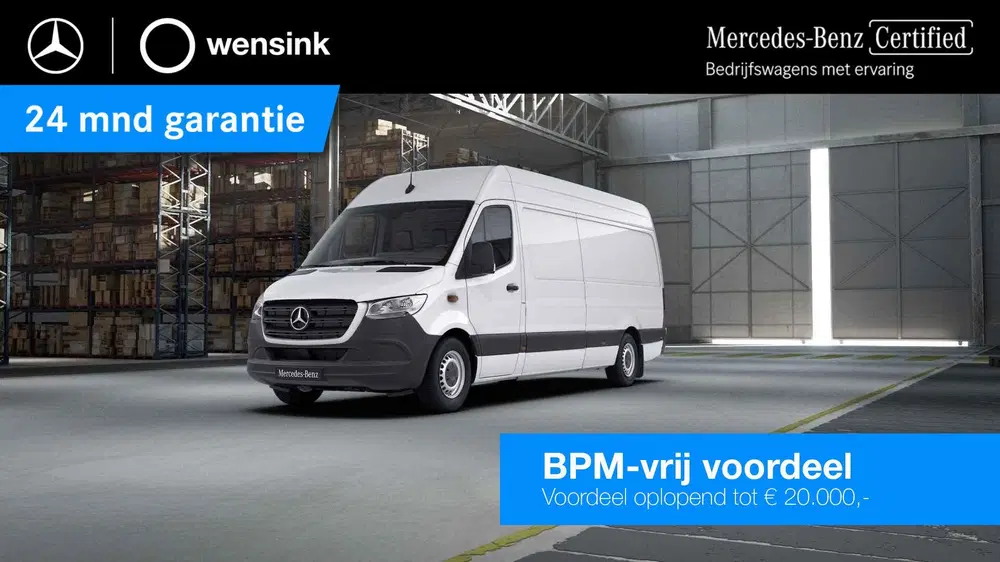 Mercedes-Benz Sprinter 317 CDI L3 H2 uit 2024