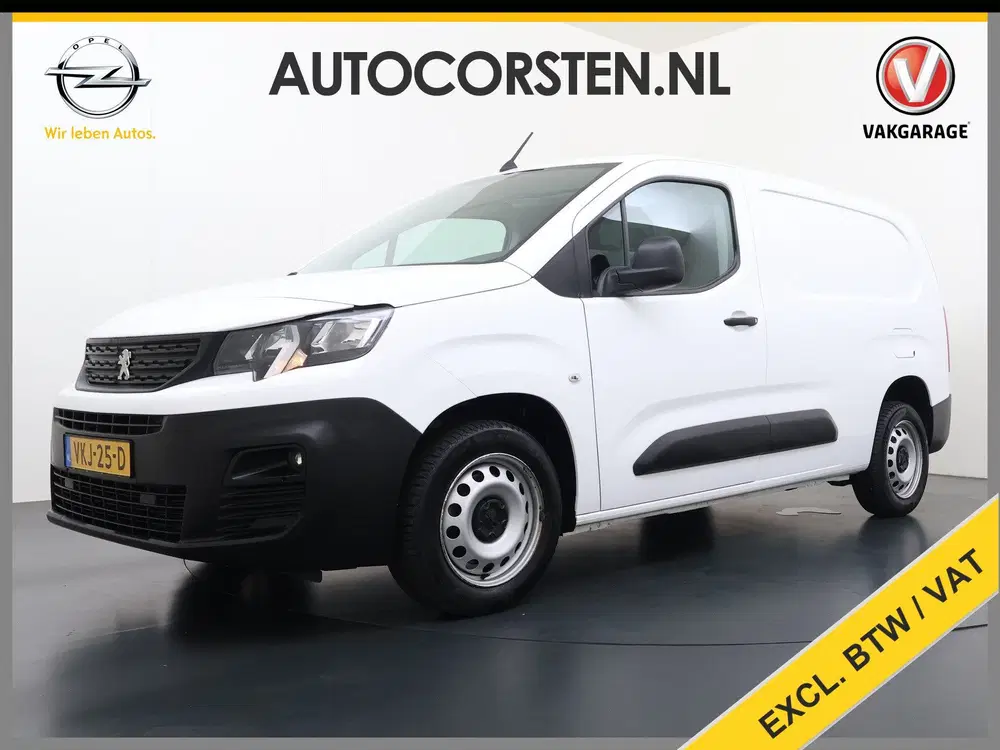 Peugeot Partner HDI 102PK Lang L2 Premium Navi Airco Apple uit 2021