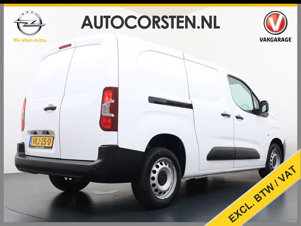 Peugeot Partner HDI 102PK Lang L2 Premium Navi Airco Apple uit 2021, foto 4