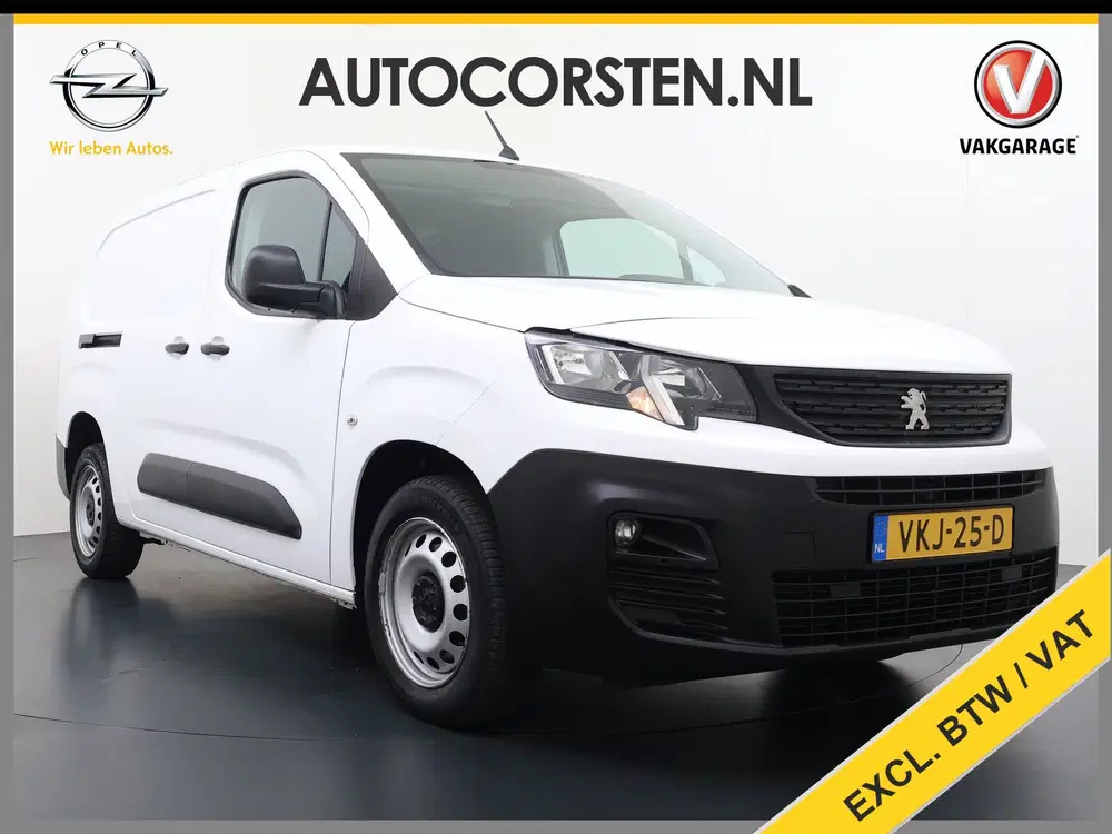 Peugeot Partner HDI 102PK Lang L2 Premium Navi Airco Apple uit 2021, foto 5