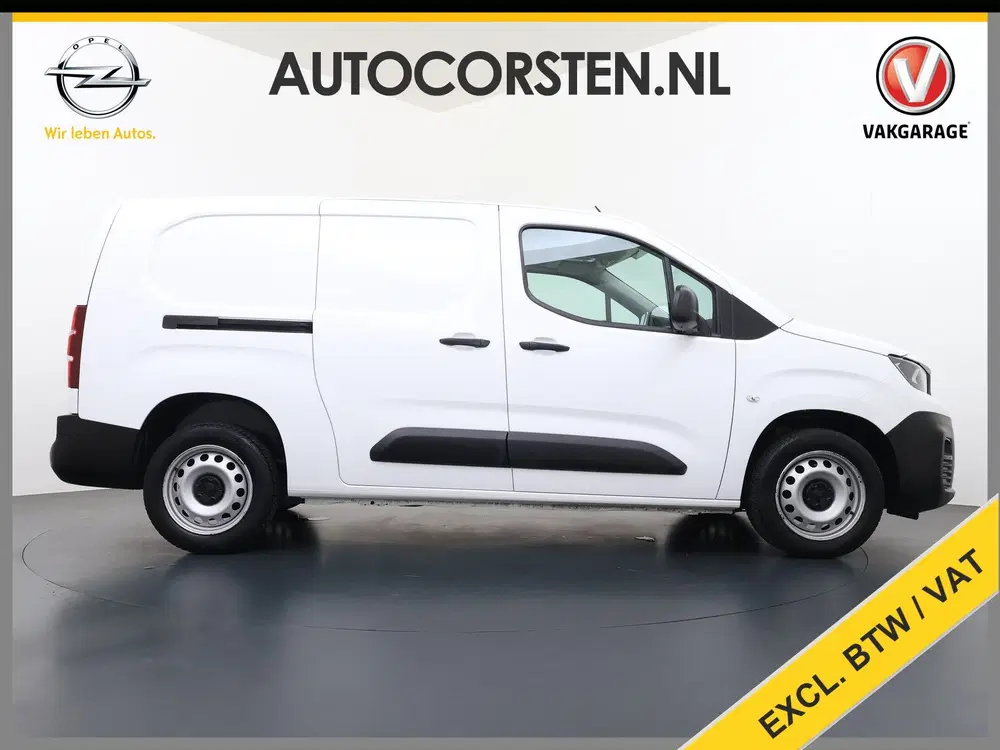 Peugeot Partner HDI 102PK Lang L2 Premium Navi Airco Apple uit 2021, foto 6
