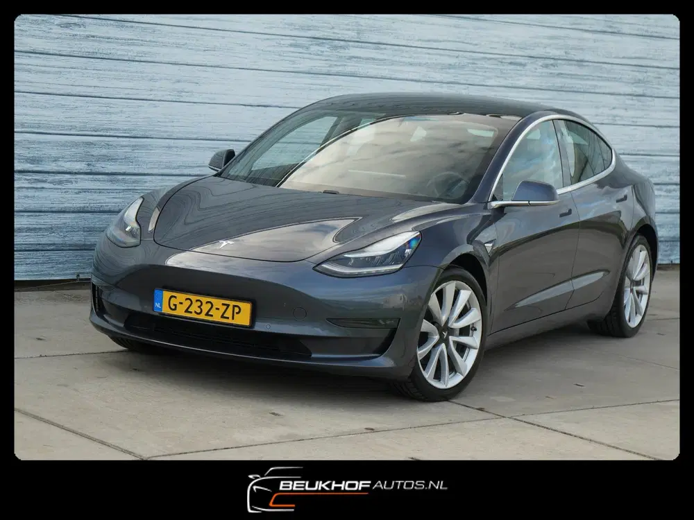 Tesla Model 3 Long Range AWD 75 kWh FSD Pano Leer Soh 90 uit 2019, foto 12