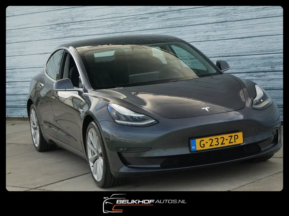 Tesla Model 3 Long Range AWD 75 kWh FSD Pano Leer Soh 90 uit 2019, foto 6