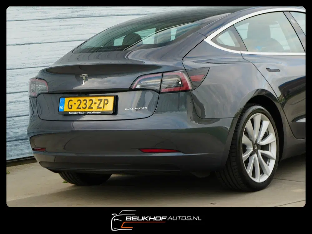 Tesla Model 3 Long Range AWD 75 kWh FSD Pano Leer Soh 90 uit 2019, foto 8