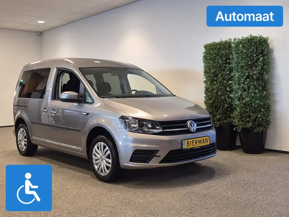 Volkswagen Caddy Rolstoelauto Automaat 3+1 of 5+0 uit 2019