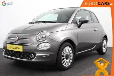 Fiat 500C 1.0 Hybrid Dolcevita Lederen Bekleding Cru uit 2022