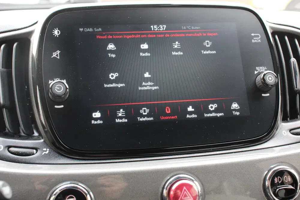 Fiat 500C 1.0 Hybrid Dolcevita Lederen Bekleding Cru uit 2022, foto 3