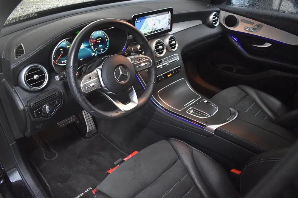 Mercedes-Benz GLC GLC-klasse Coupé 300e 4MATIC AMG 320pk uit 2021, foto 12