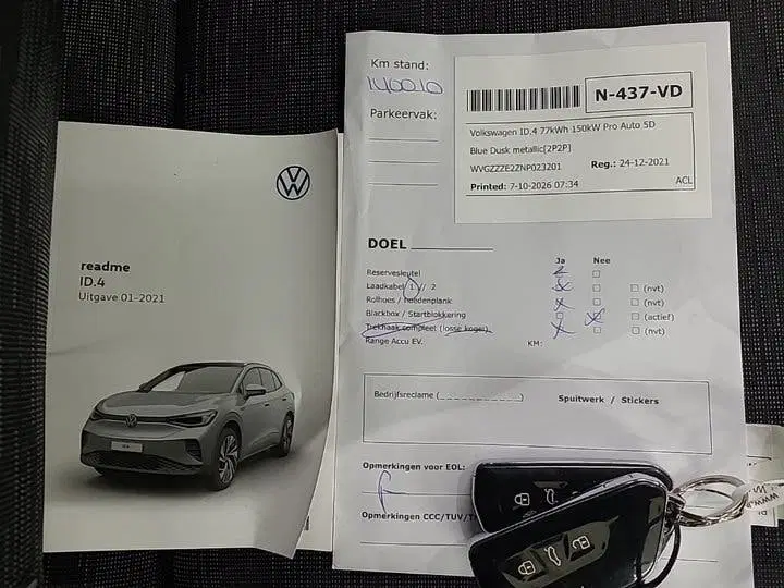 Volkswagen ID.4 Pro 77 kWh 93% SOH uit 2021, foto 4