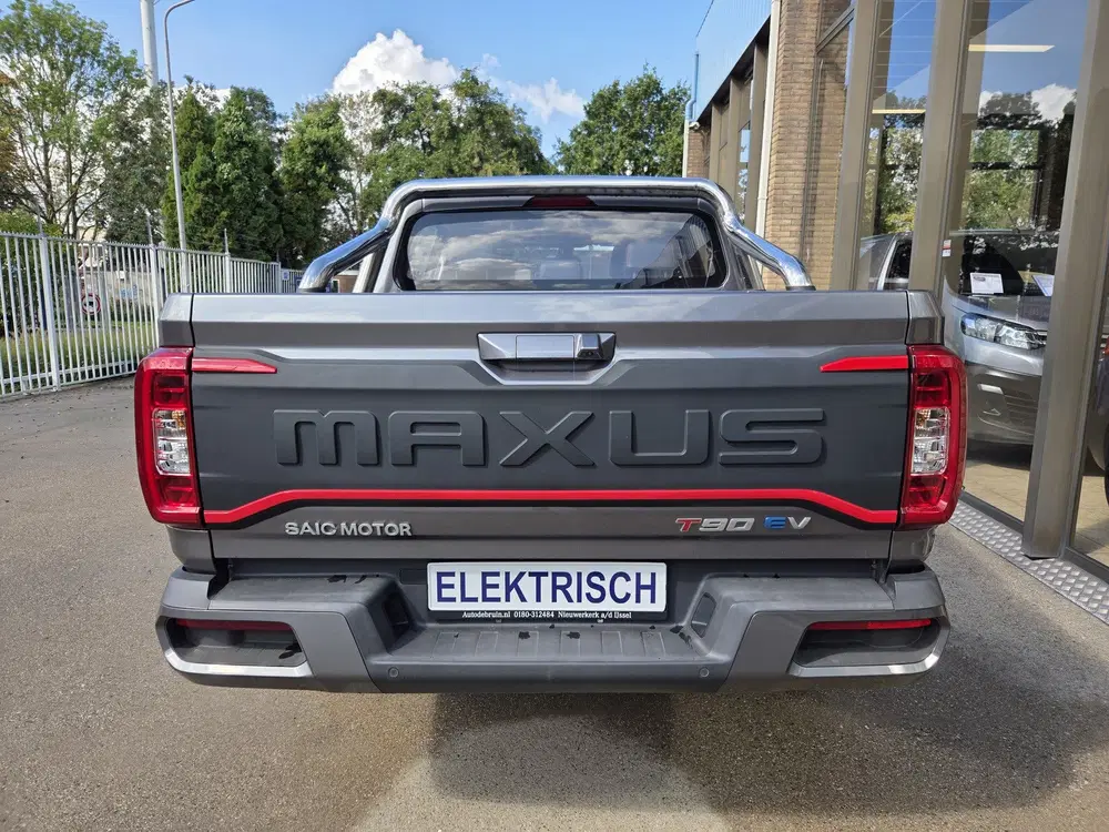 Maxus T90 EV 89 kWh Dubbel Cabine Zwart leer ECC Air uit 2024, foto 6