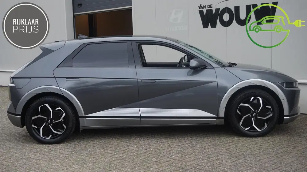 Hyundai IONIQ 5 Lounge 77.4 kWh Panoramadak uit 2023, foto 4